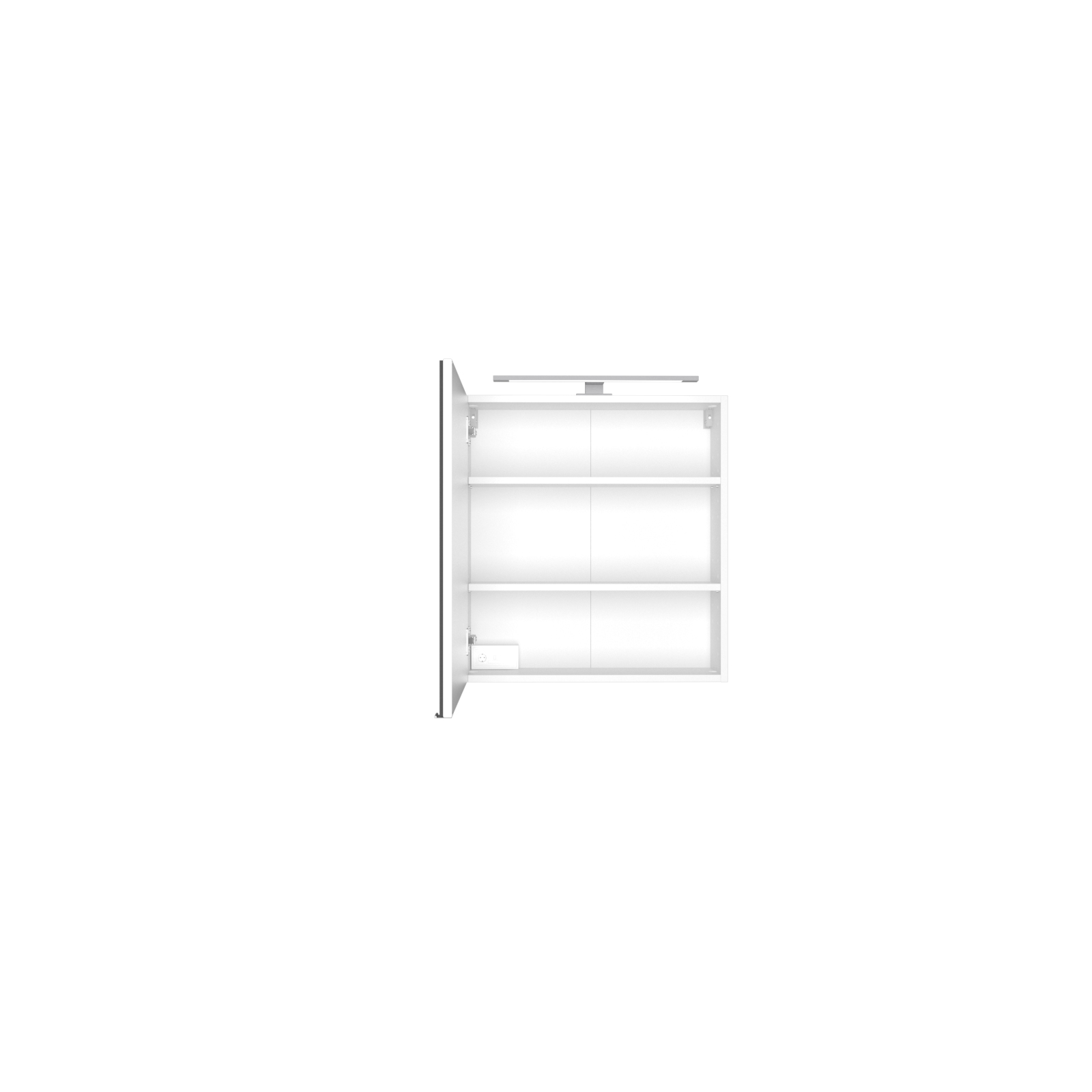 Spiegelschrank DAVOS - weiß - 60 cm breit