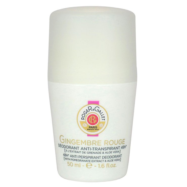 Gingembre rouge déodorant anti-transpirant 48h 50ml