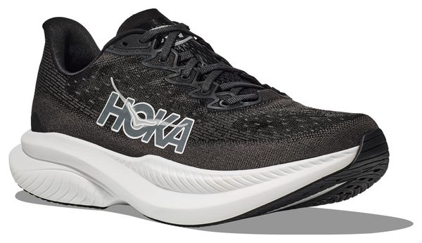 Chaussures Running Hoka Mach 6 Noir/Blanc Homme