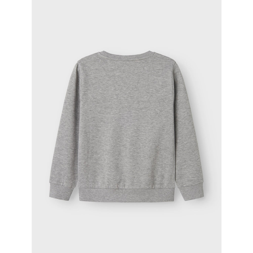 Køb Name It Grey Melange Vimo Sweatshirt Noos