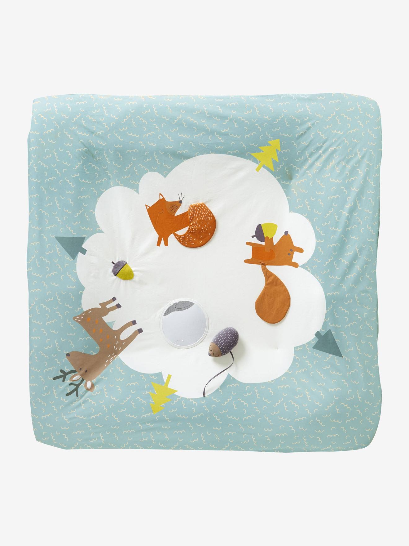 VERTBAUDET Soft'n play branco/estrelas cenário de parque