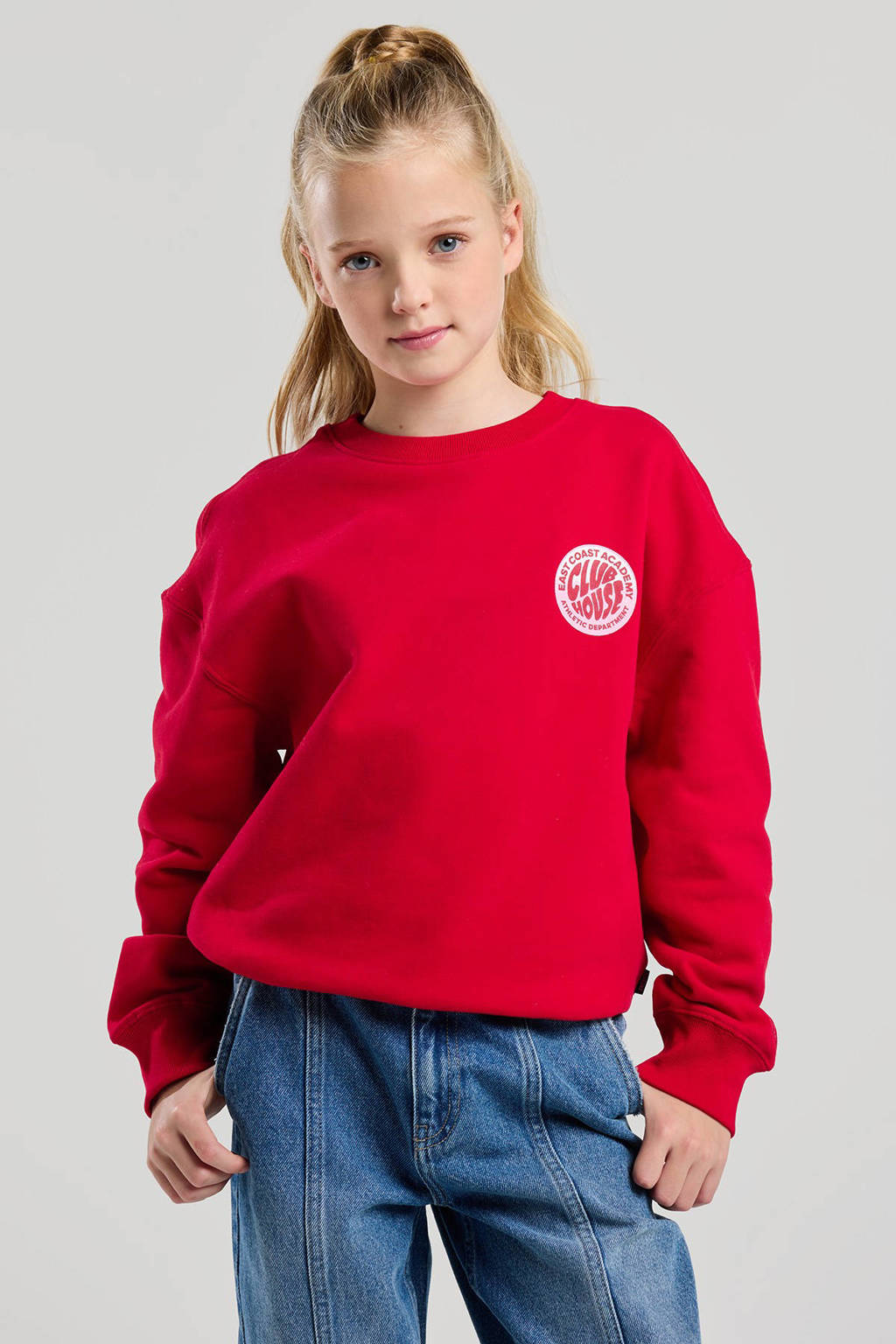 America Today sweater rood