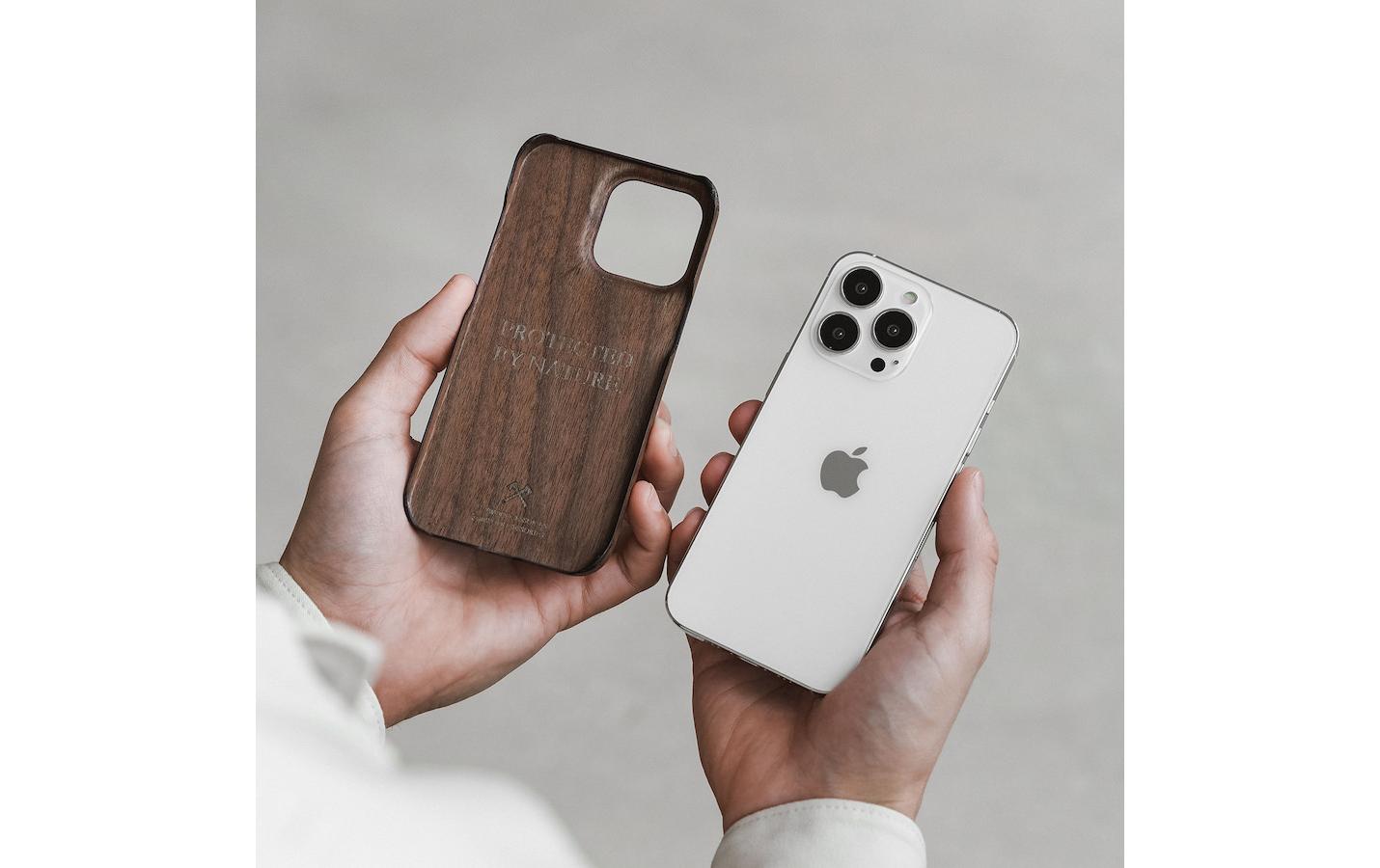 Back Cover Slim Case iPhone 14 Plus WalnussSchutzhülle für das Apple iPhone 14 Plus