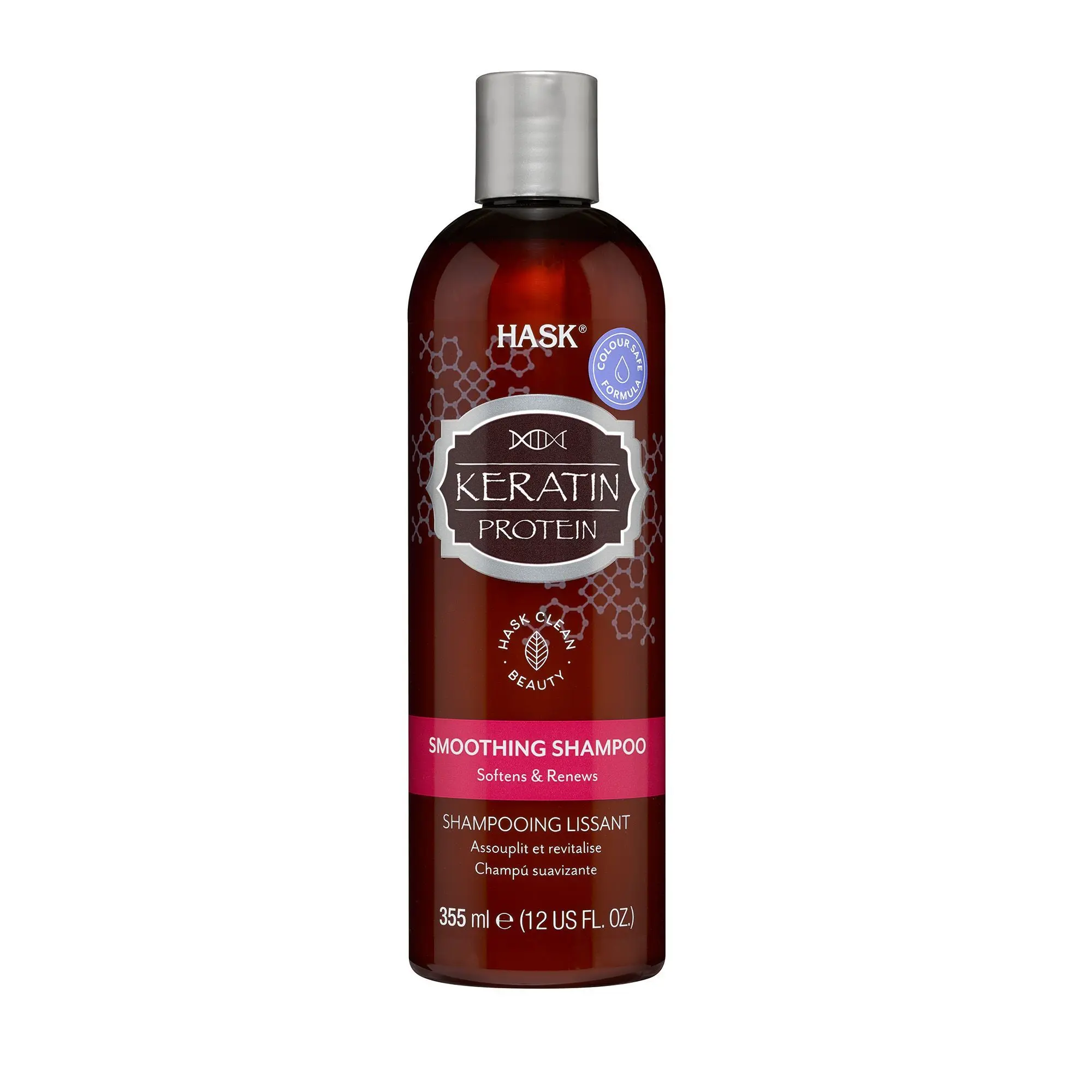 Hask - Shampoing Kératine 355ml- Tendance