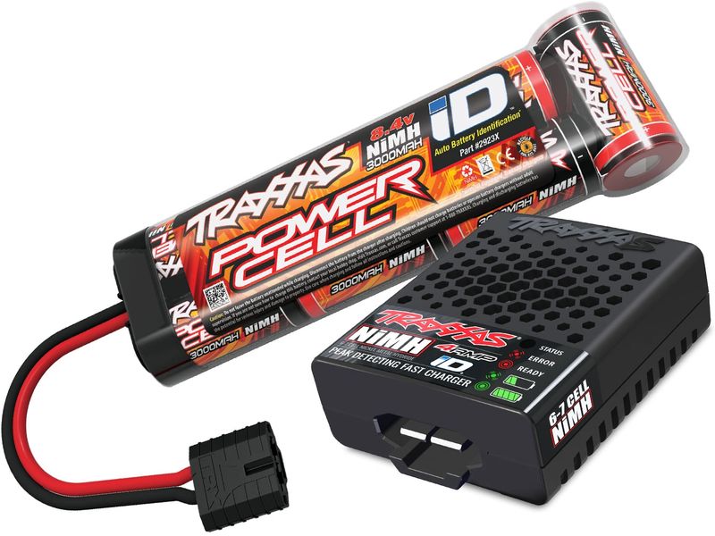 Traxxas Stadium Truck Rustler HD 2WD Orange, RTR, 1:10 2WD-Heckantrieb Truck mit Titan 12-Turn Brushed 550 Motor