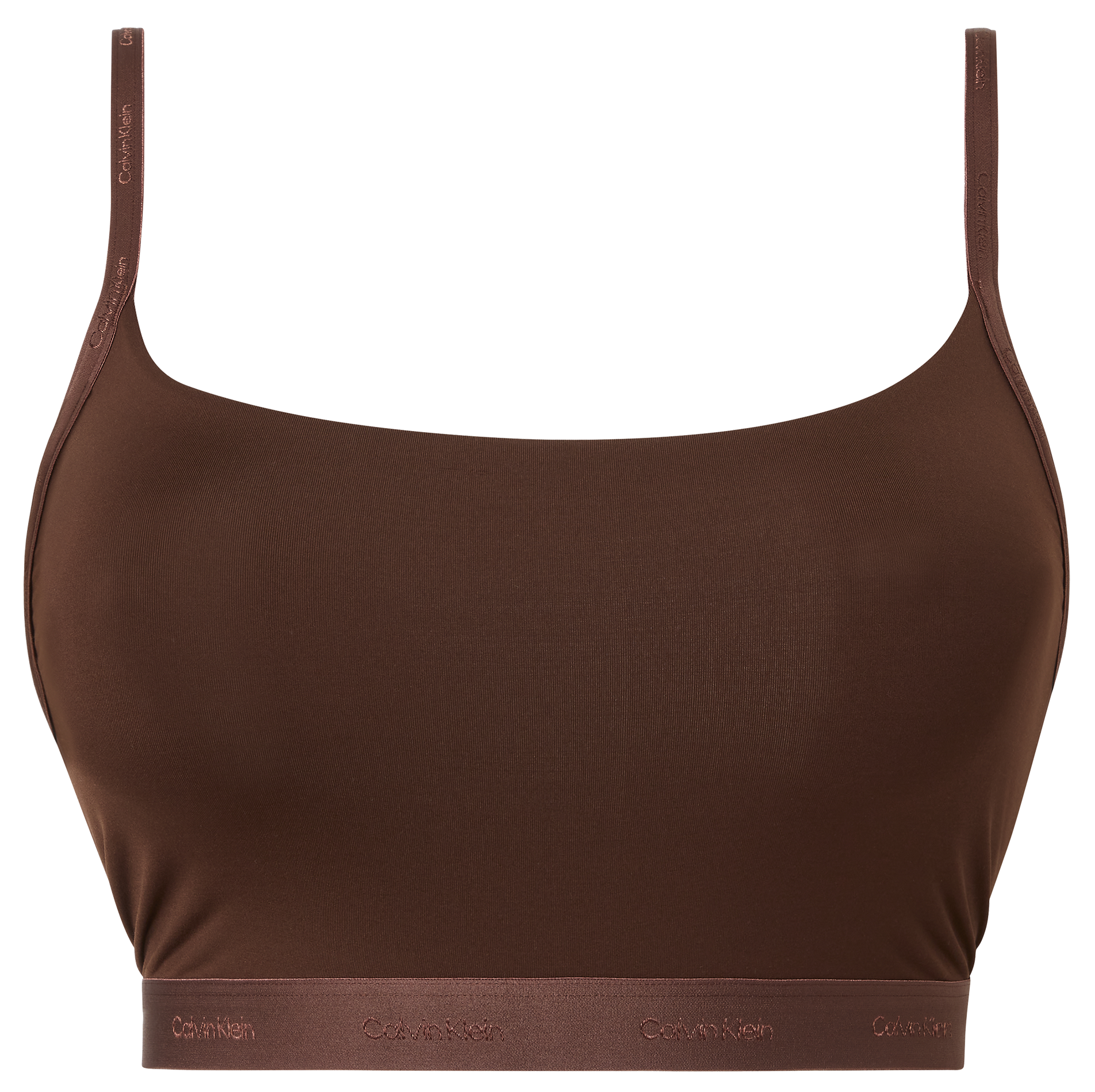 Brassière en microfibre | Marron
