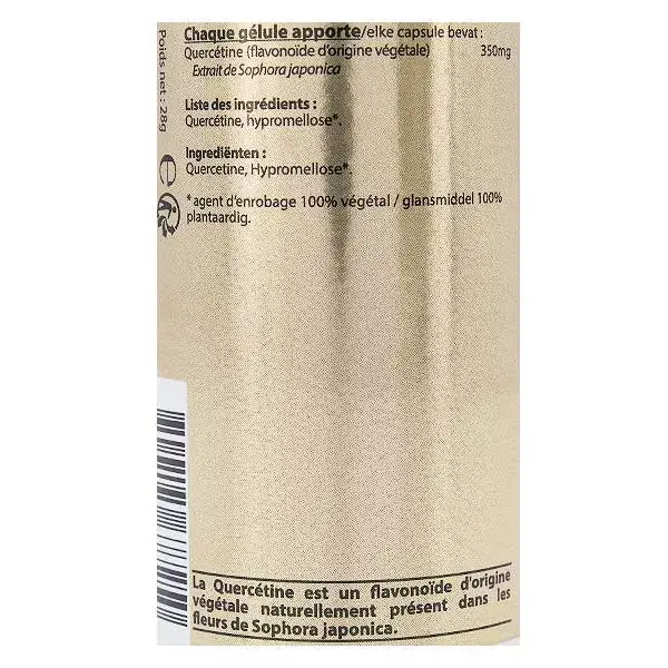 Vit'all+ Quercétine 350mg 60 gélules végétales