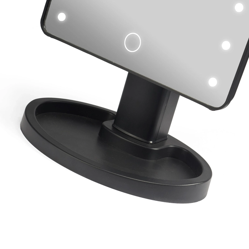 Gillian Jones Hollywood Mirror with Touch & USB-C - Black 10261-00