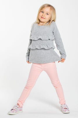 Luca & Lola Asia Genser, Grey Melange