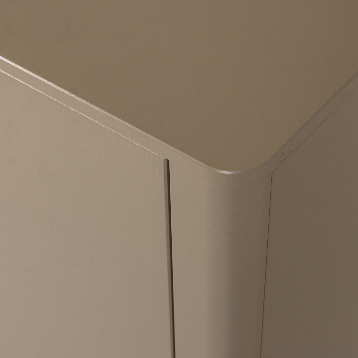 WOOOD Gunnar Dressoir 200 cm - Grenen - Mud - 85x201x44