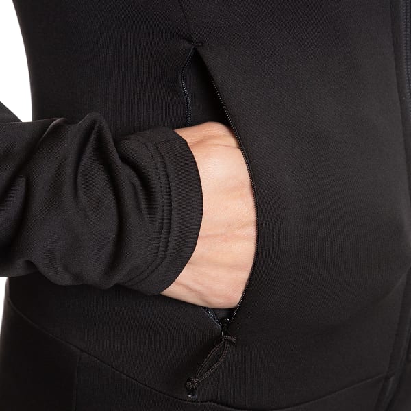 Veste polaire ski rando TRANGOWORLD HASSELA JACKET BLACK