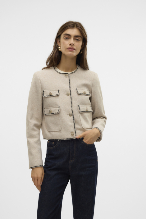Vero Moda beige dames jas