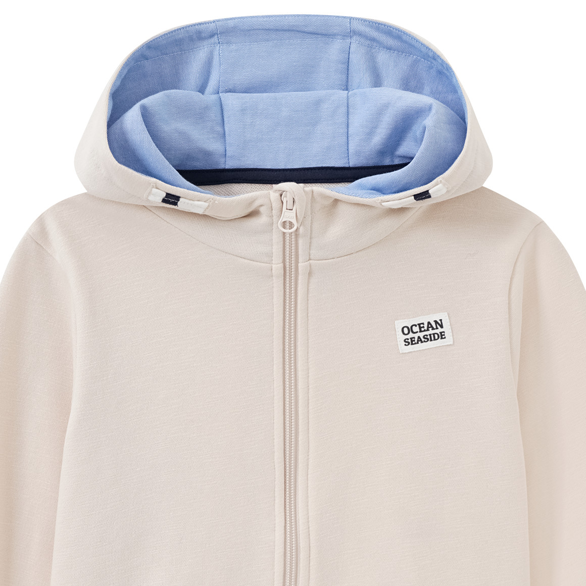 Topolino Jungen Sweatjacke mit Bio-Baumwolle beige