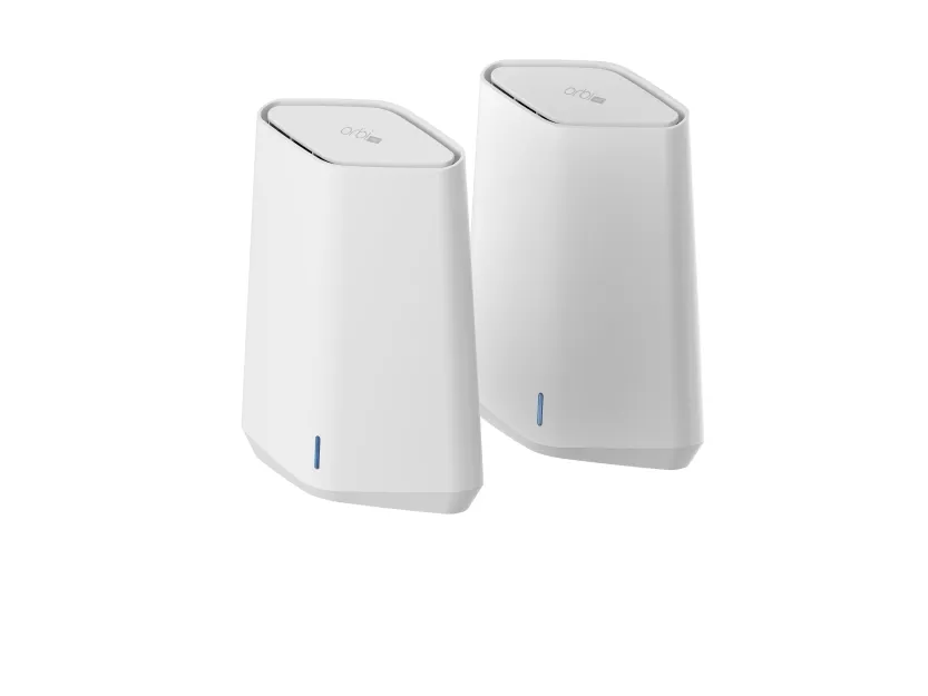 NETGEAR Orbi Pro WiFi 6 Mini - AX1800 WiFi System - Wi-Fi-system - (router, forlænger) - mesh 1GbE - Wi-Fi 6 - Dual Band - væg-monterbar