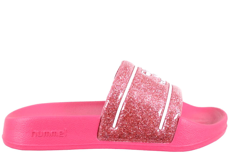 HUMMEL POOL SLIDE JR BADESLIPPERS I PINK PU