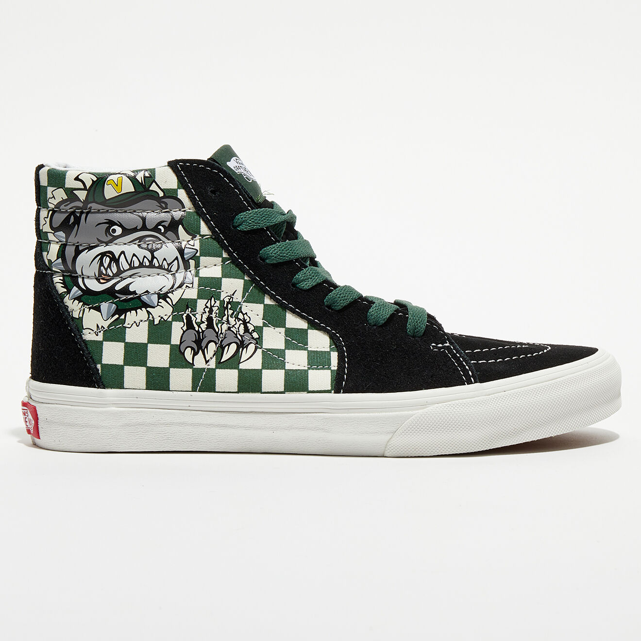 Vans Baskets SK8-Hi noir/vert