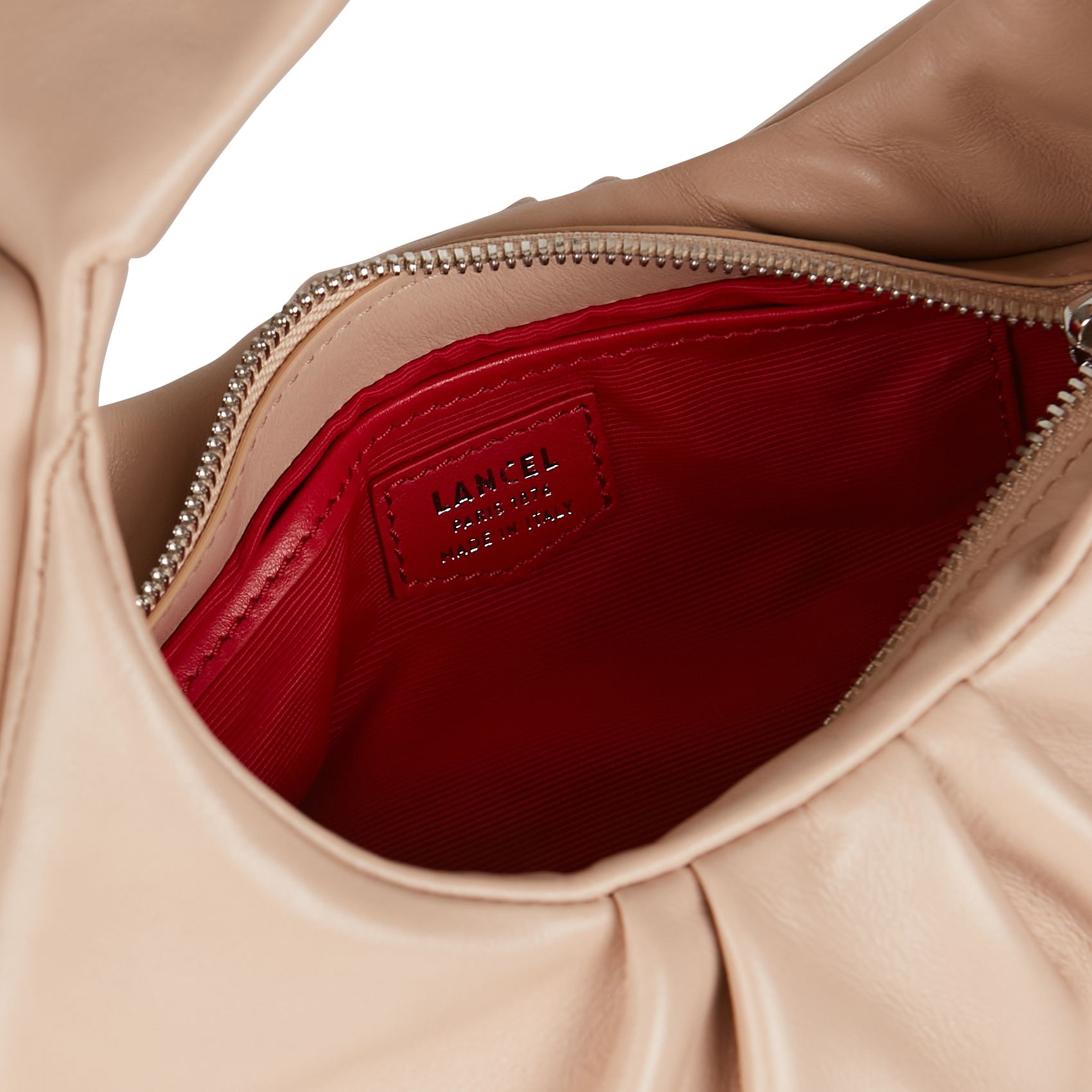 COCOON - Sac hobo en cuir de vachette | Beige