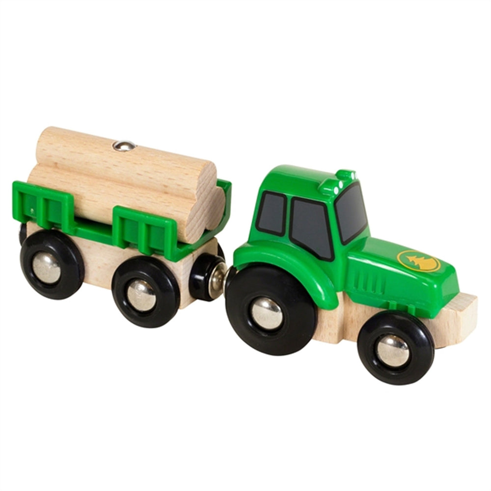 Traktor m. Vogn Og Tømmer - BRIO® → Luksusbaby.dk
