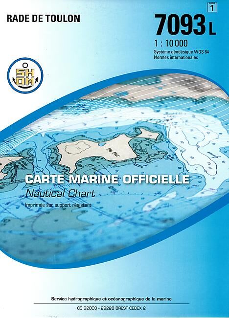 EPSHOM - 7093L RADE DE TOULON