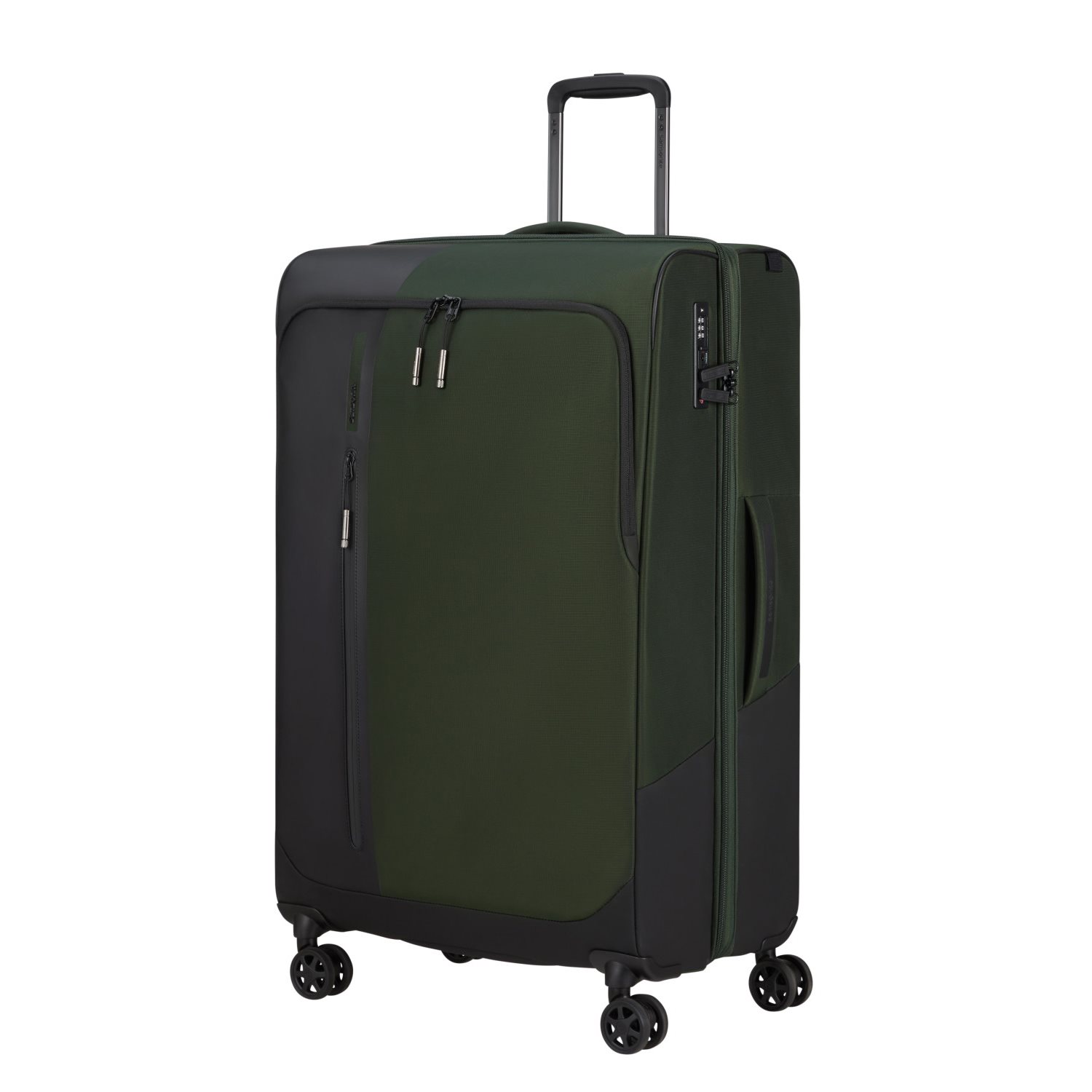 Samsonite BIZ2GO TRVL Spinner 77 DF Expandable earth green