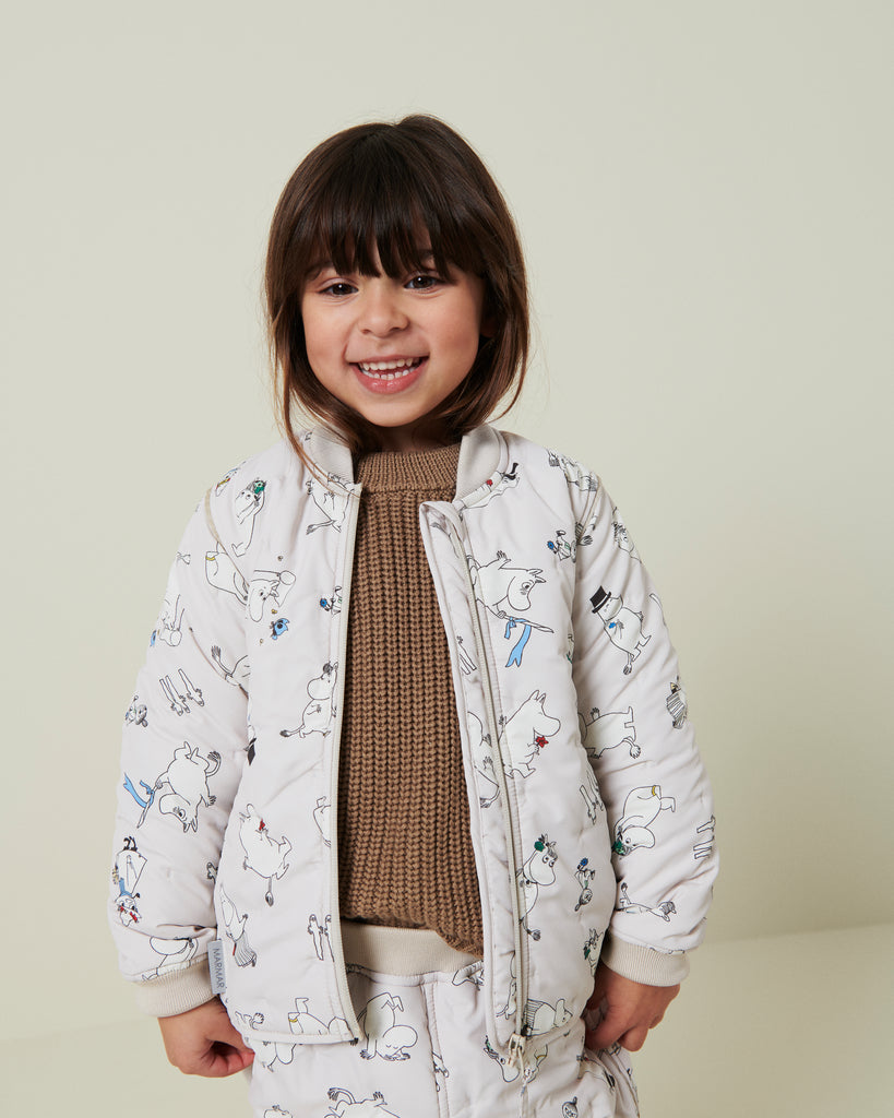 Tota, Strikbluse - Sepia Brown