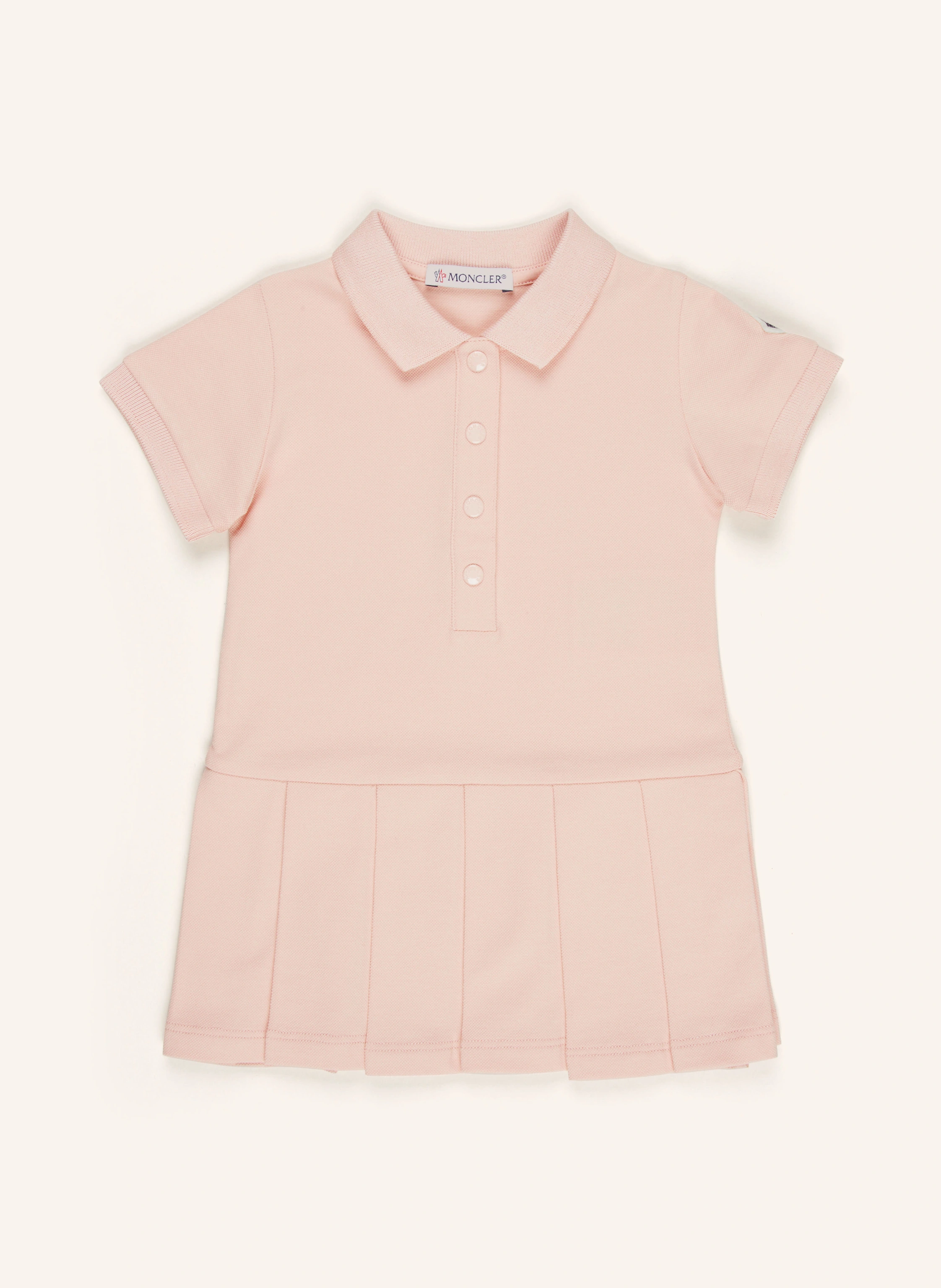 MONCLER enfant Piqué-Kleid