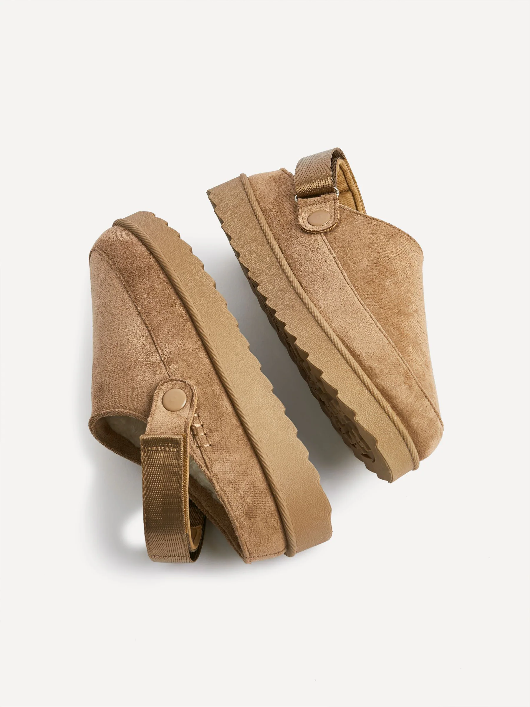 Bruin - Linzi Teddy Slip-On Slingback Clogs