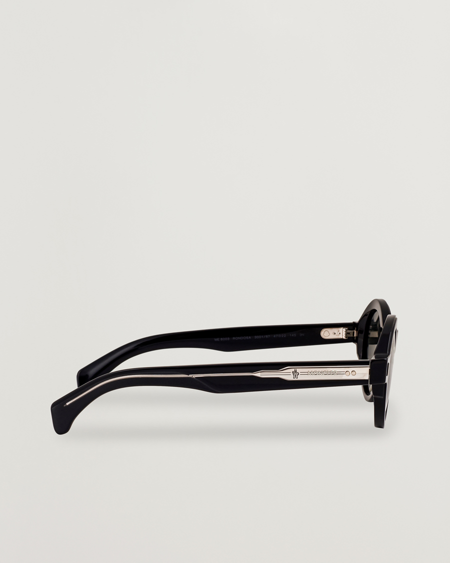 Moncler Lunettes Rondosa Sunglasses Shiny Black