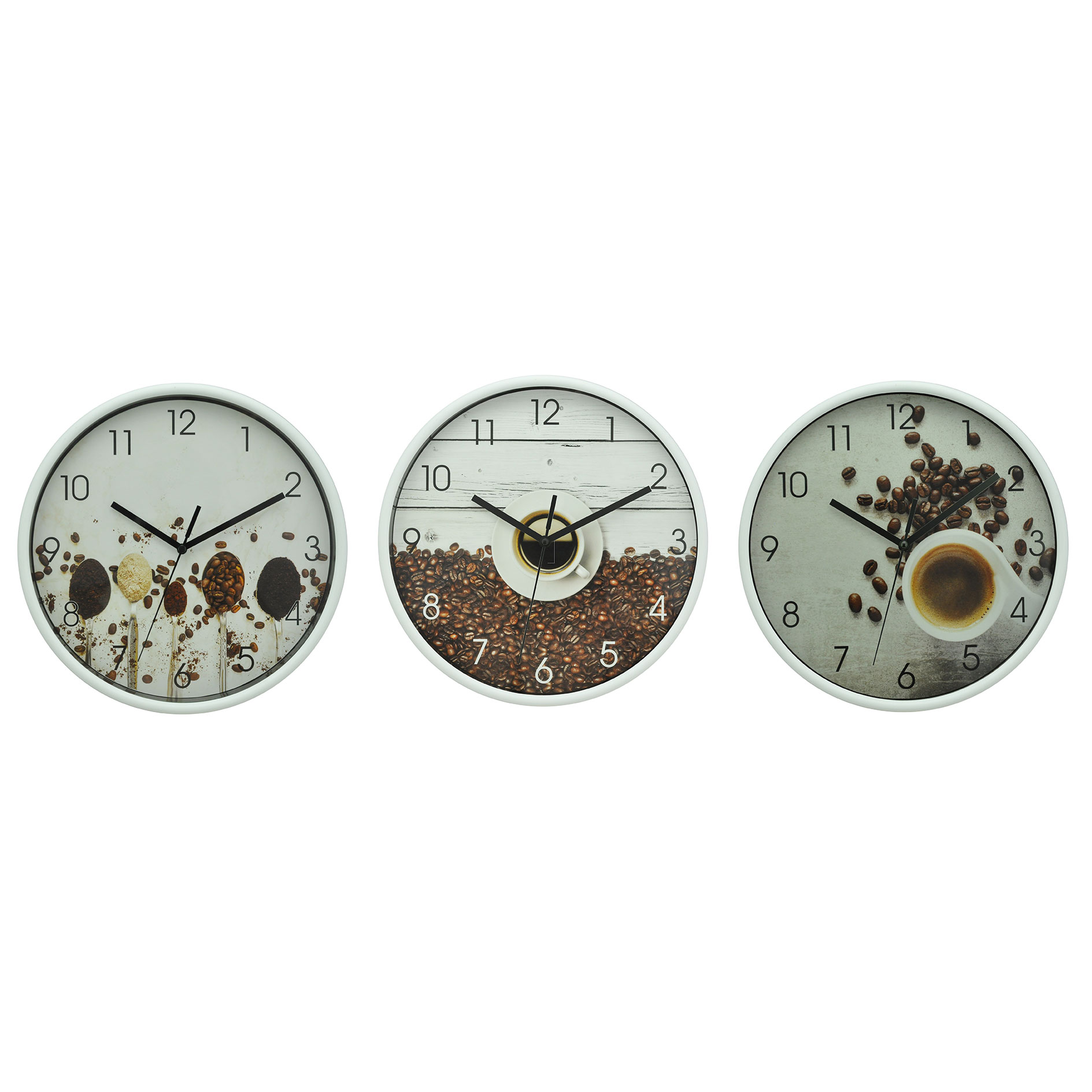 Quarz-Wanduhr - sortiert - Ø 25,5 cm