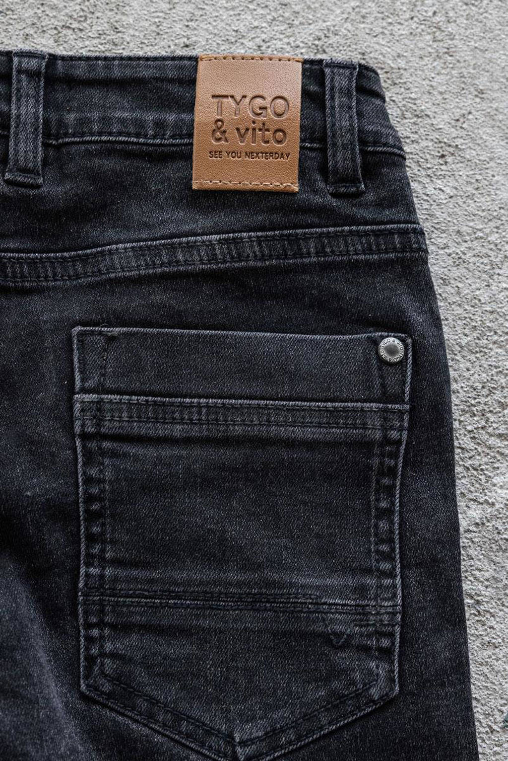 TYGO & vito skinny jeans Binq black denim