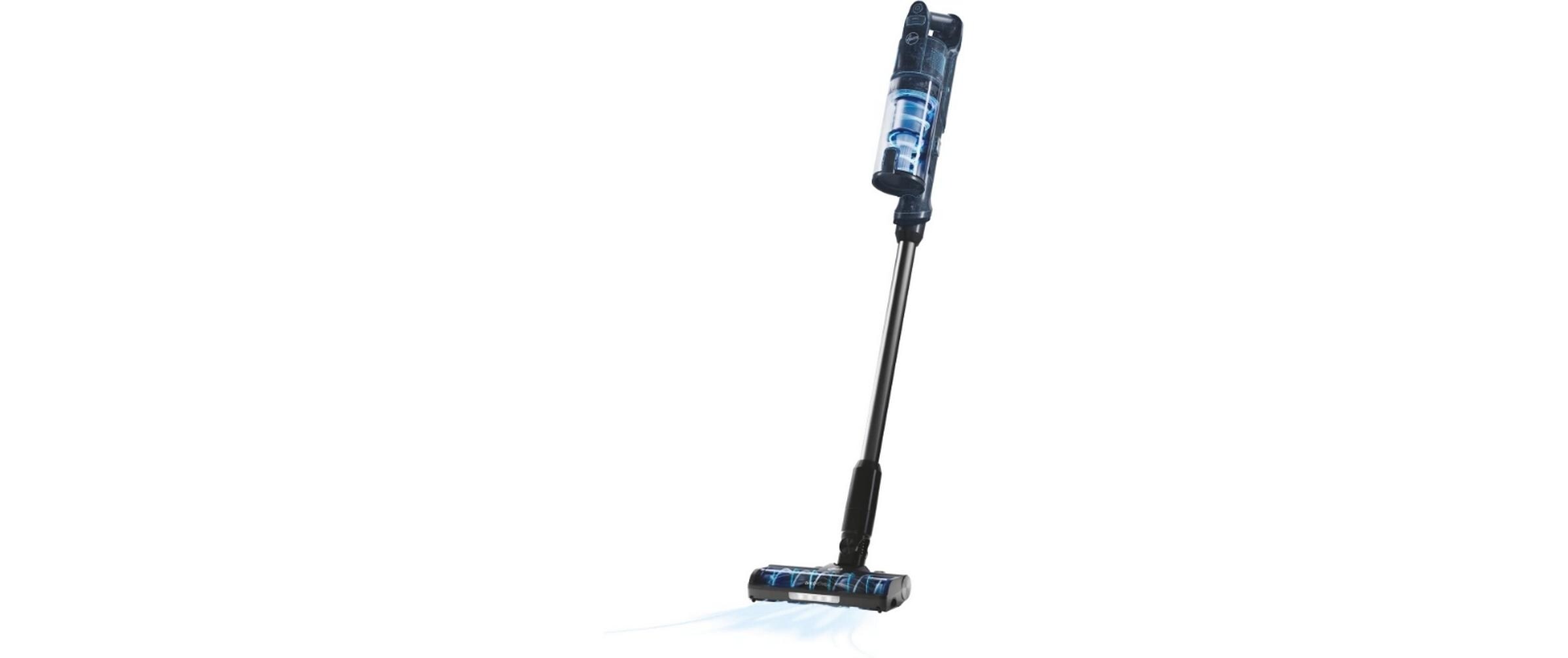 Akku-Hand- und Stielsauger HF1P10H 011 Schwarz<br>Hoover HF1P10H 011 Stabstaubsauger Akku Trocken Schaum Beutellos 0,7 l 165 W Schwarz, Violett 2.2 Ah