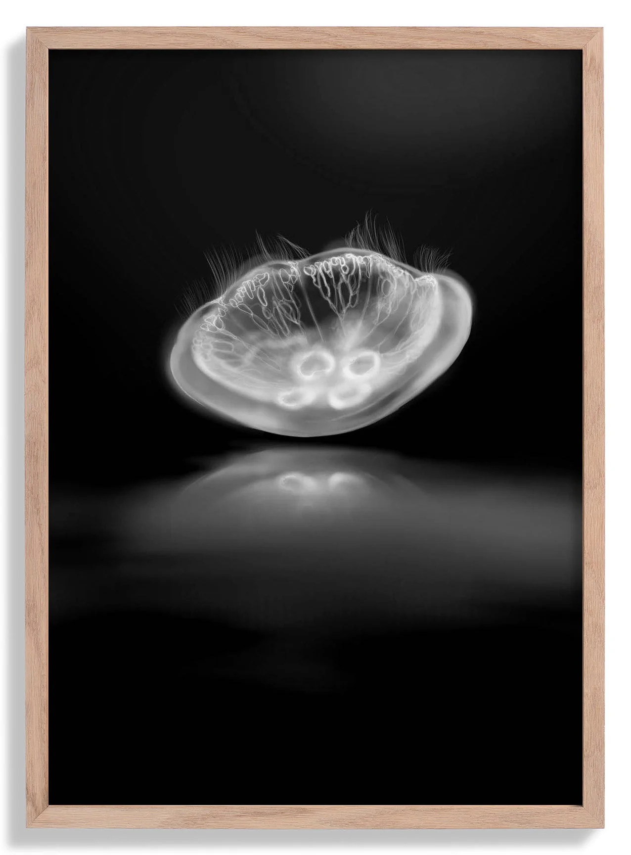 Monochromer Spiegel von Julia Charlott