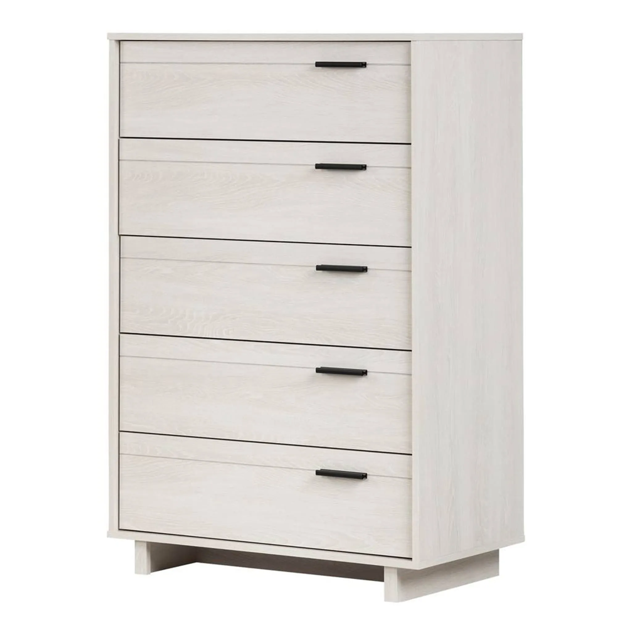 South Shore Commode 5 Tiroirs Fynn - Chêne hivernal