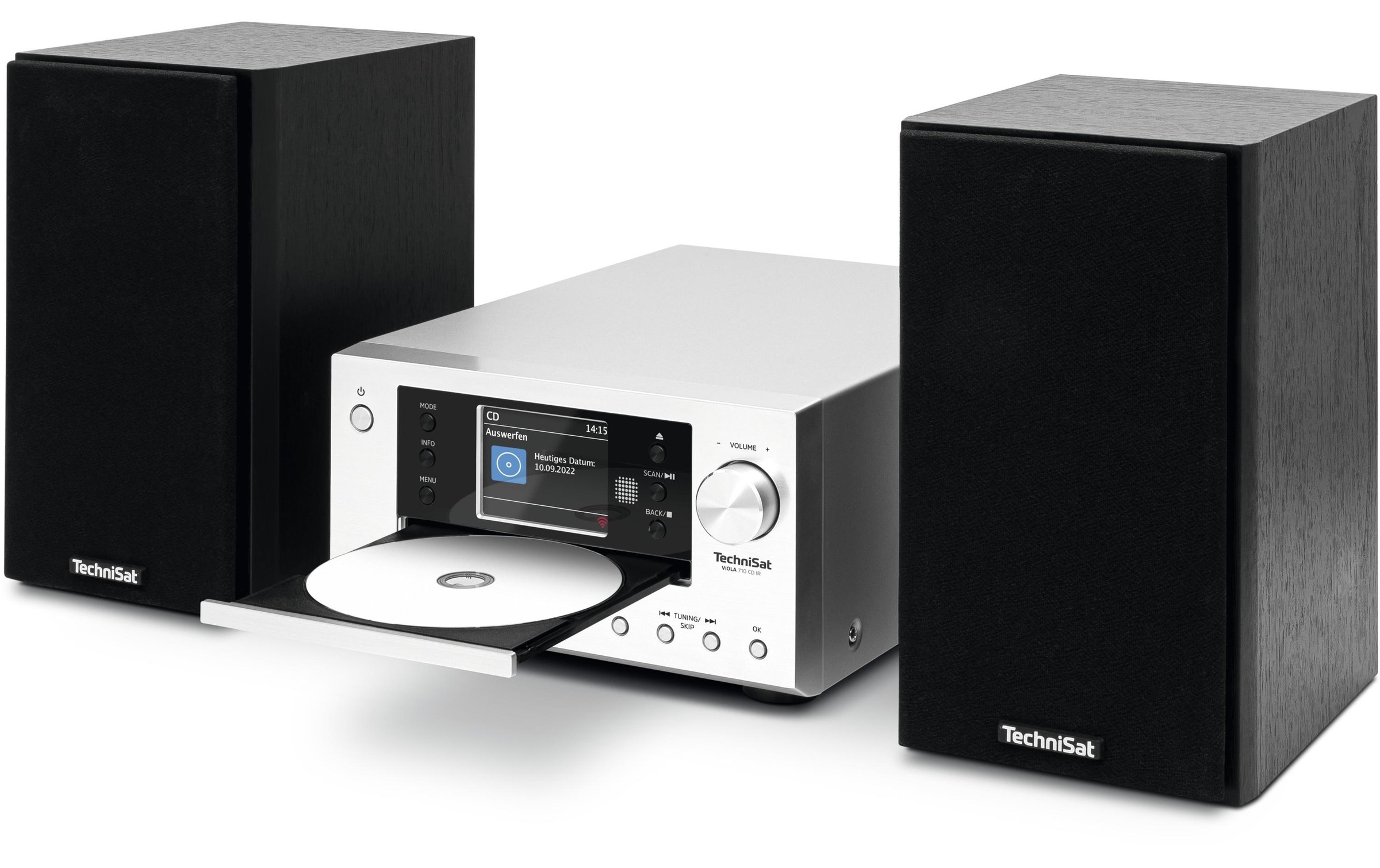TechniSat Microanlage »Viola 710 CD IR« (Bluetooth Digitalradio (DAB+) | FM-Tuner | Internetradio )