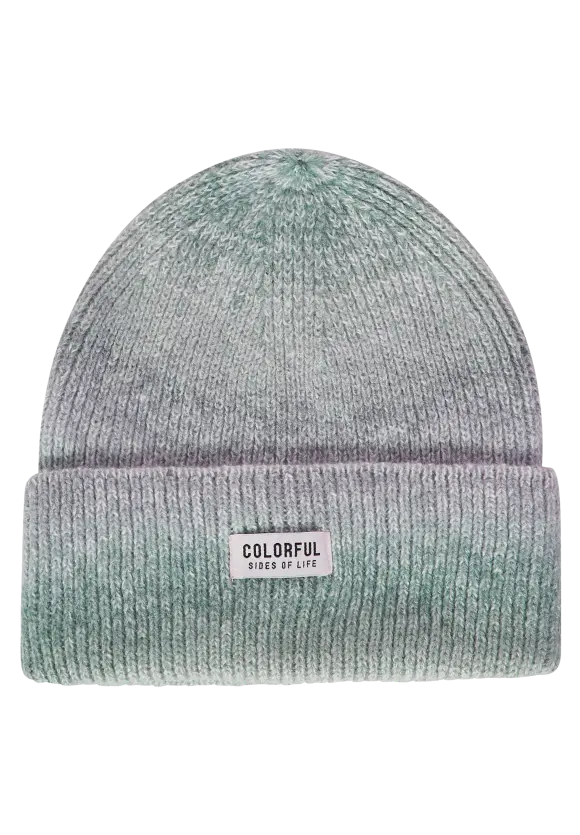 Beanie mit Farbverlauf - polar mint