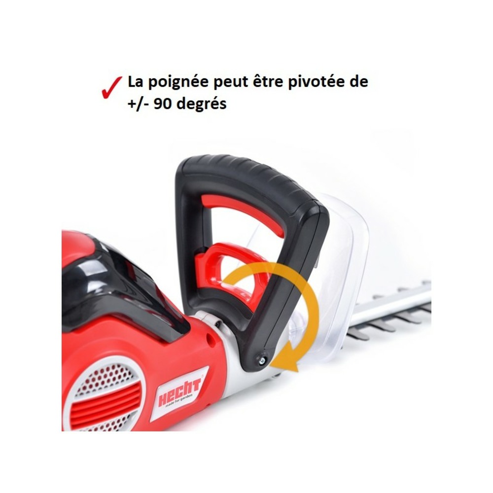 H 662 taille haies électrique 600w 1700tr/min longueur de coupe 55cm
