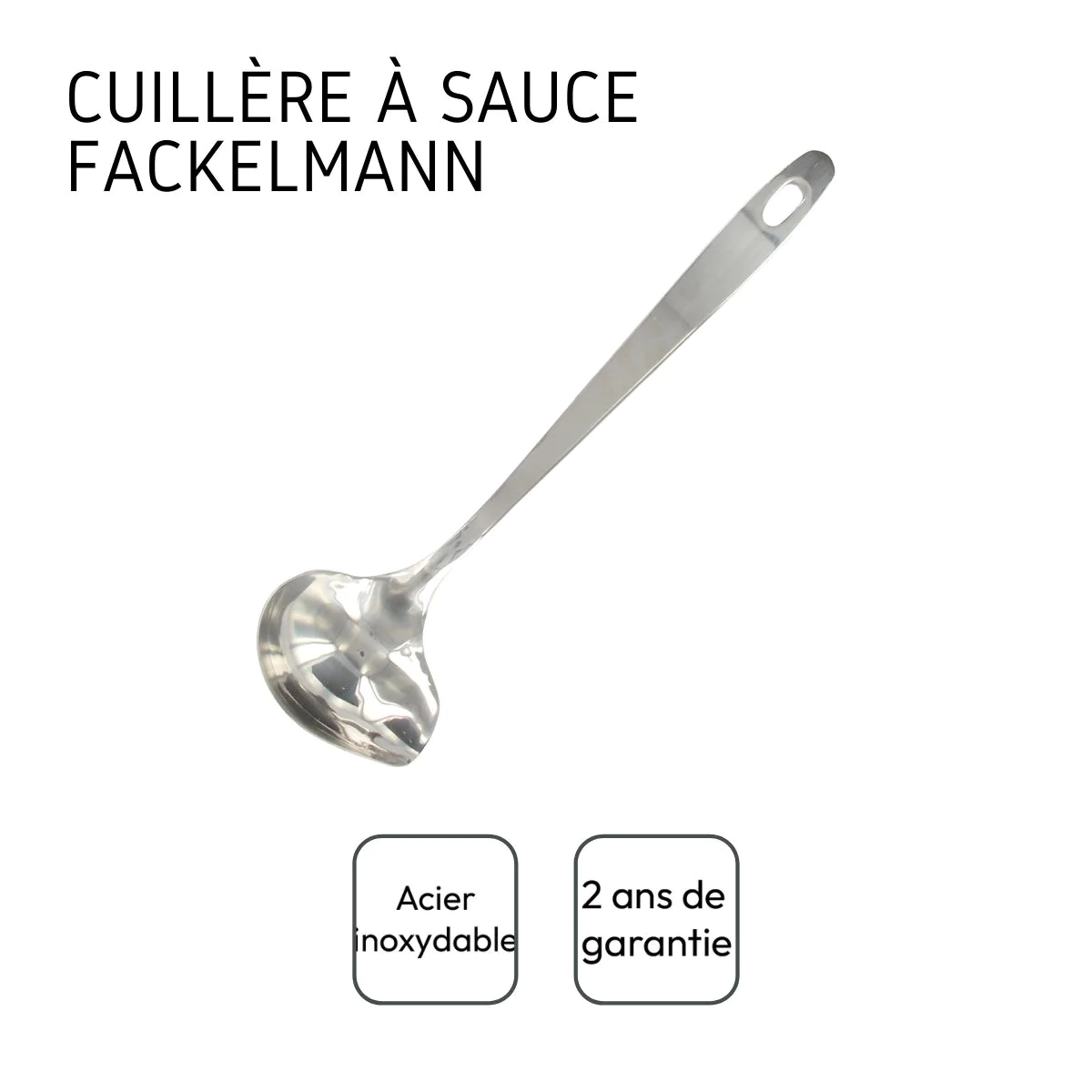 Cuillère à sauce inox Oxford Fackelmann