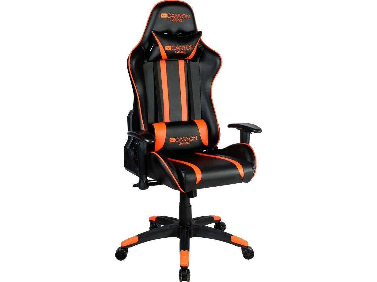 Canyon Fobos, PC gamingstol, 150 kg, Sort, Nylon, Sort, Metal