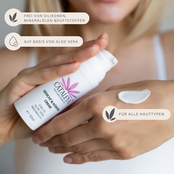 CATALEYA CBD Creme Gesicht & Körper