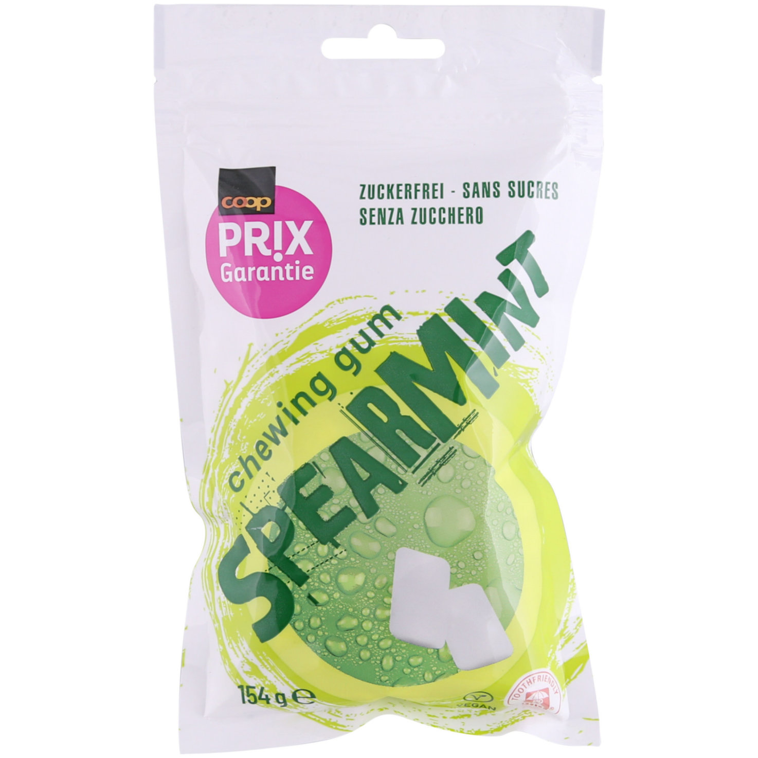 Prix Garantie Chewing Gum Spearmint ohne Zucker