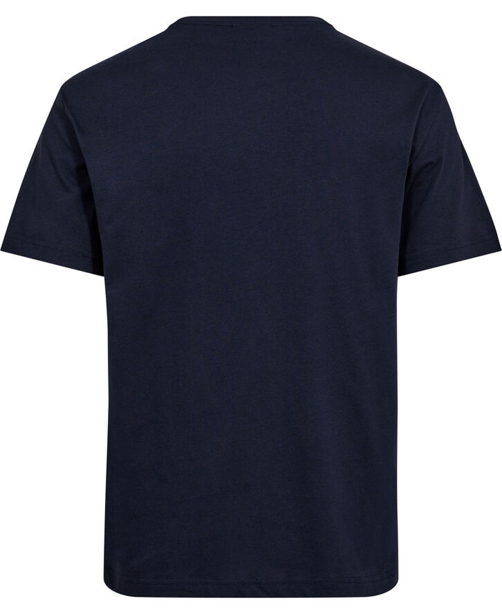 Gant GRAPHIC T-SHIRT Evening blue