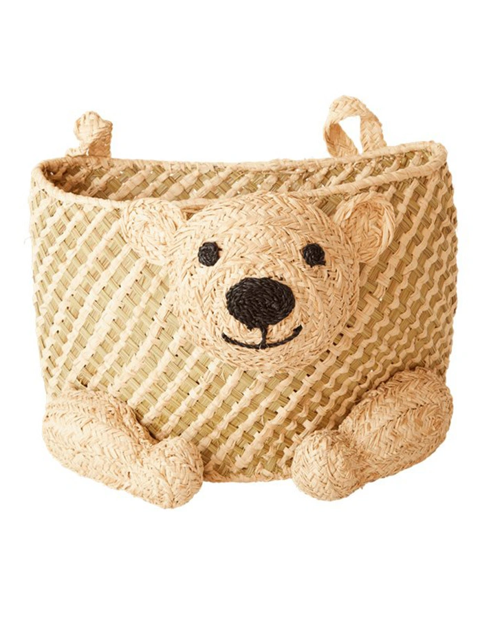 Hängekorb BEAR aus Seegrass in natur