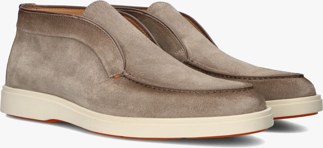 beige santoni hoge sneakers digits
