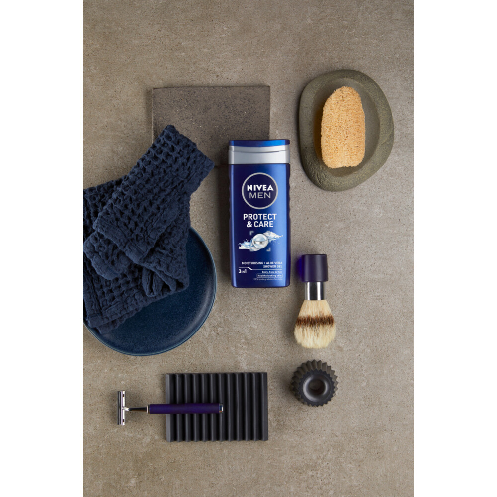 6x Nivea Men Douchegel Protect & Care250 ml