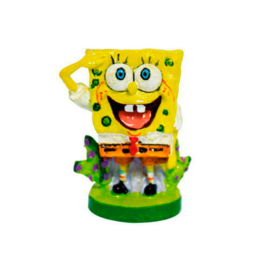 Figura de aquário do Bob Esponja da Penn Plax