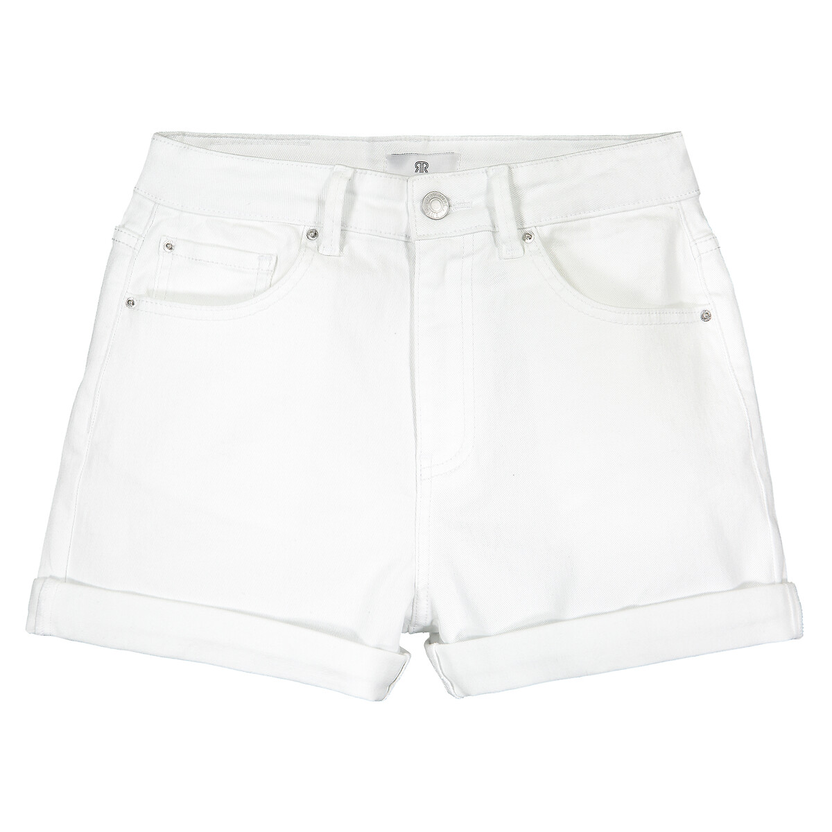 COLEÇÕES LA REDOUTE<br>Shorts de cintura alta