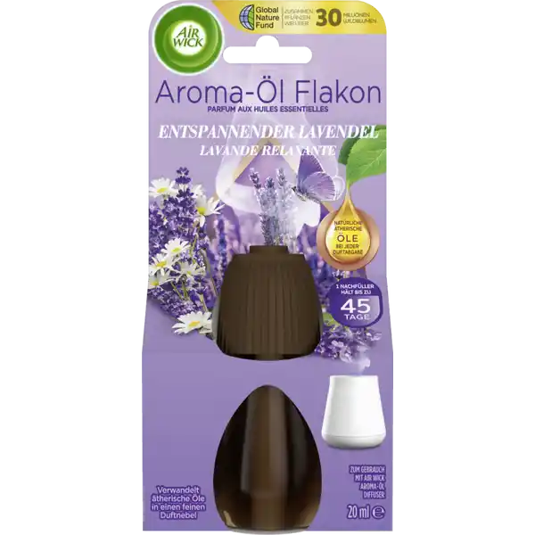 Fühl dich wohl Aroma-Öl Flakon Nachfüller Entspannender Lavendel