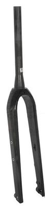 Fourche droite Gravel  Trekking- Carbone - 1 pouce-1/8 to 1 pouce 1/2  - Roue 28 /700 - Disque
