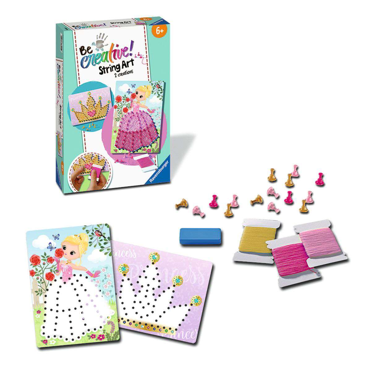 Ravensburger Spiel String Art Prinzessin