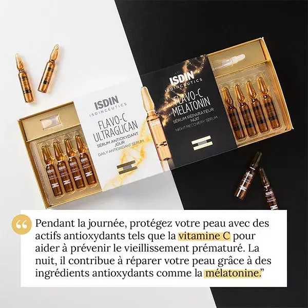 ISDIN Isdinceutics Rotina Antioxidante Diurna e Noturna 20 x 2 ml